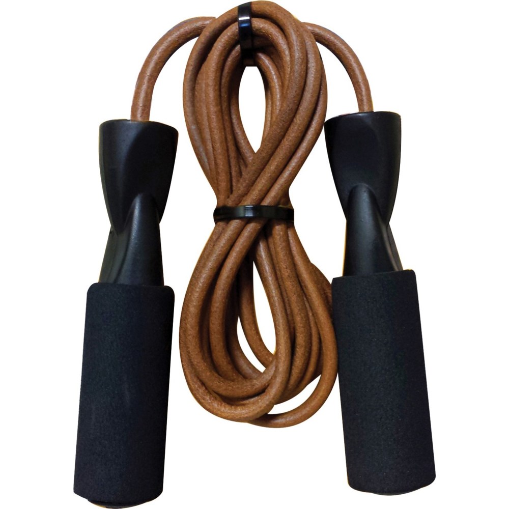 GoFit Leather Jump Rope - 108in Length - Leather