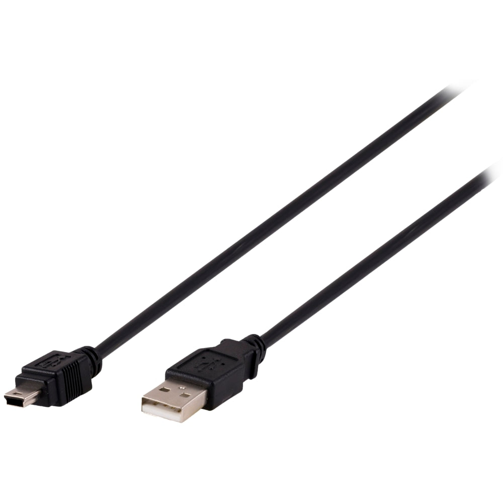 Ativa Mini USB 2.0 Device Cable, 6ft, Black, 26861