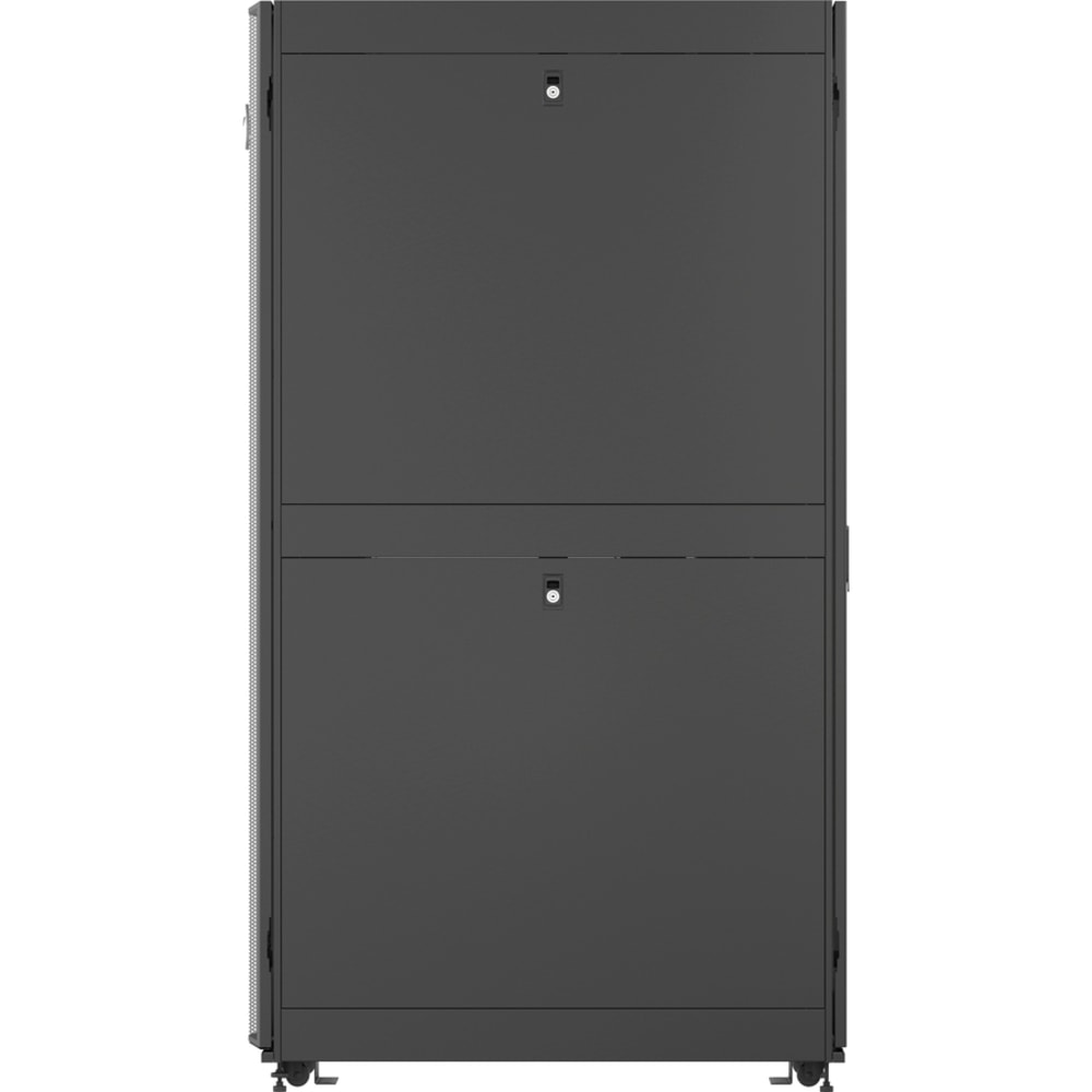 Vertiv VR Rack - 48U Server Rack Enclosure| 800x1200mm| 19-inch Cabinet (VR3357) - 2265x800x1200mm (HxWxD)| 77% perforated doors| Sides| Casters