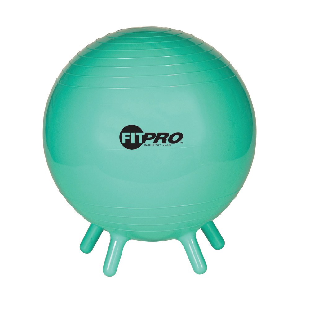 Champion Sports FitPro Ball With Stability Legs, 16 1/2in, Mint Green