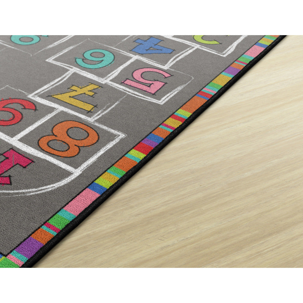 Flagship Carpets Hopscotch Area Rug, 3ftH x 5ftW