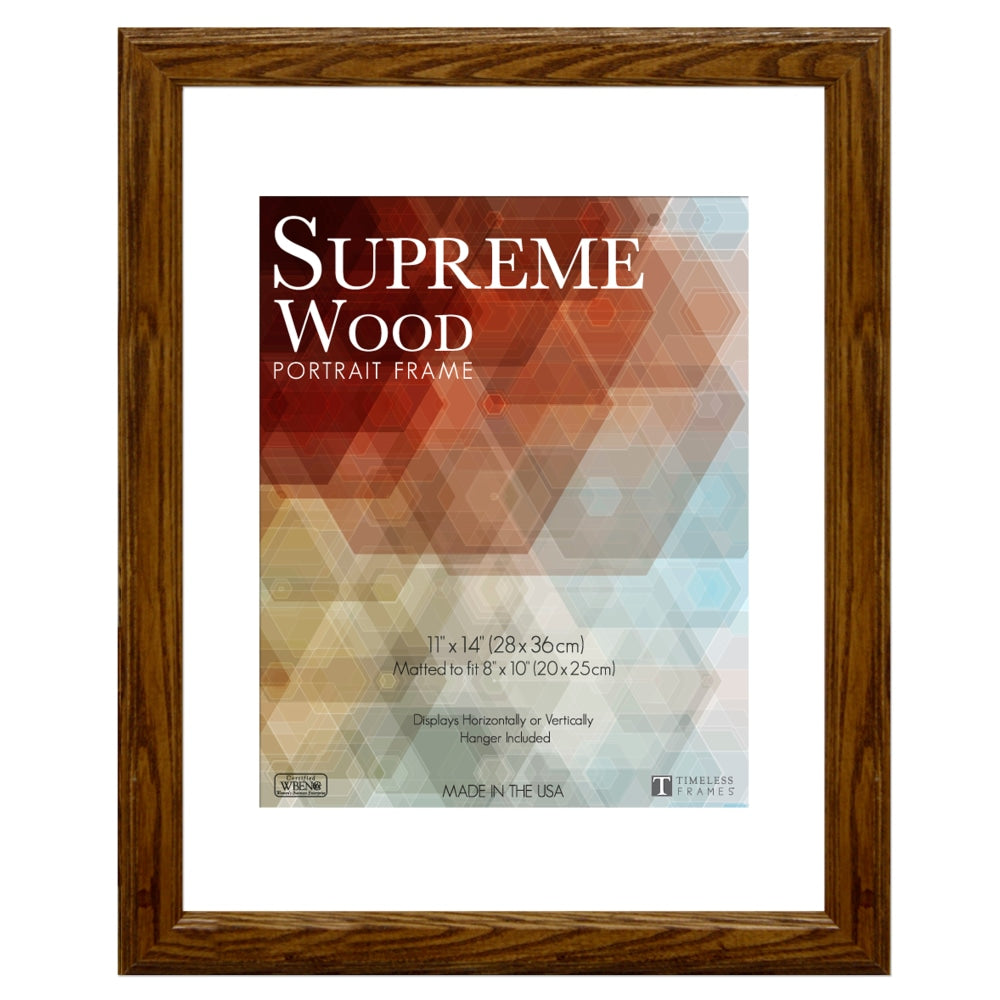 Timeless Frames Supreme Picture Frame, 11in x 14in, Honey