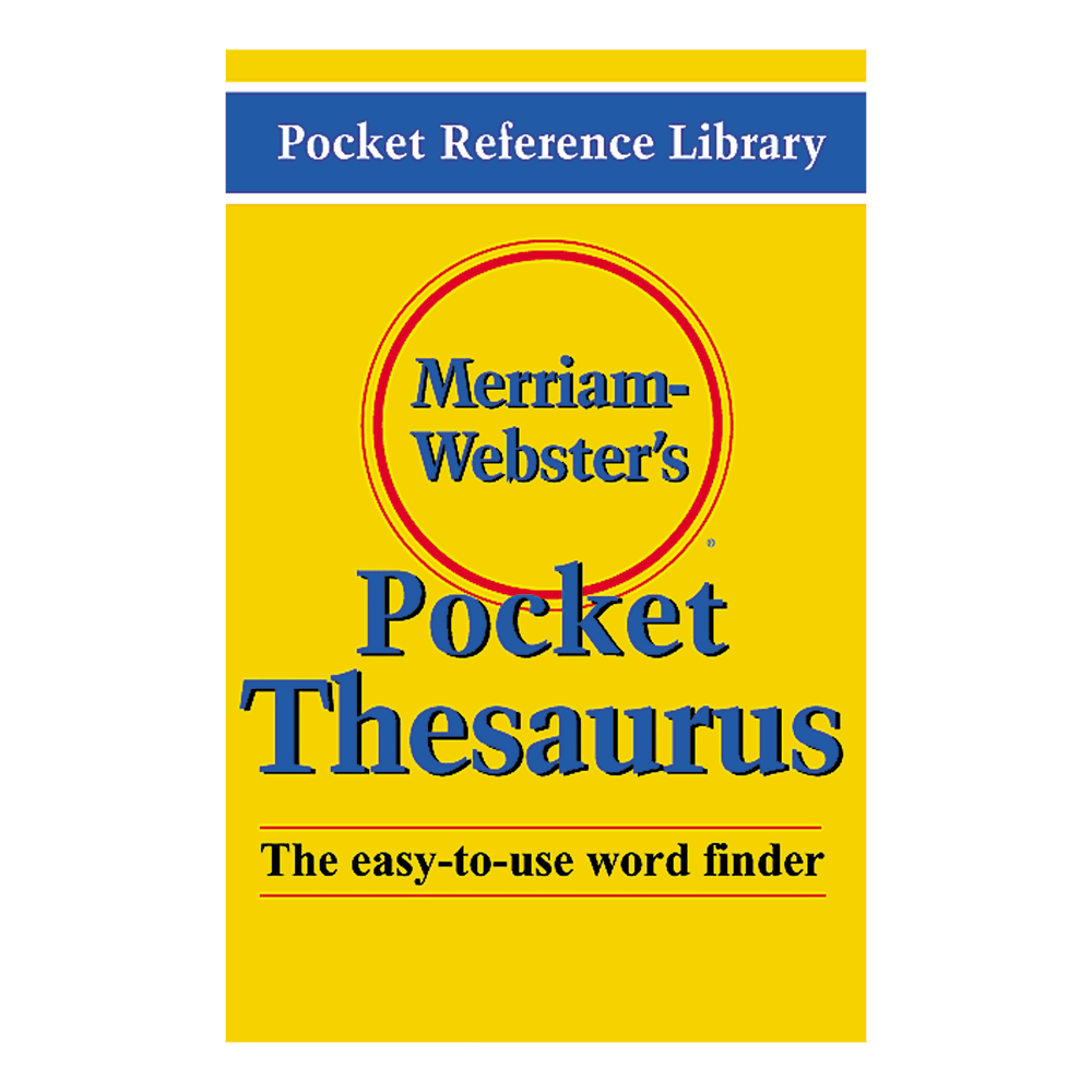 Merriam-Websters Pocket Thesaurus, Pack Of 3