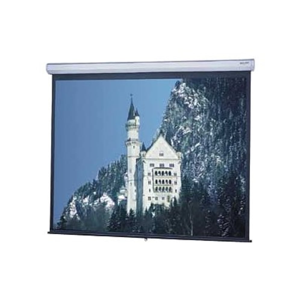 Da-Lite Model C - Projection screen - ceiling mountable, wall mountable - 94in (94.1 in) - 16:10 - Matte White - white