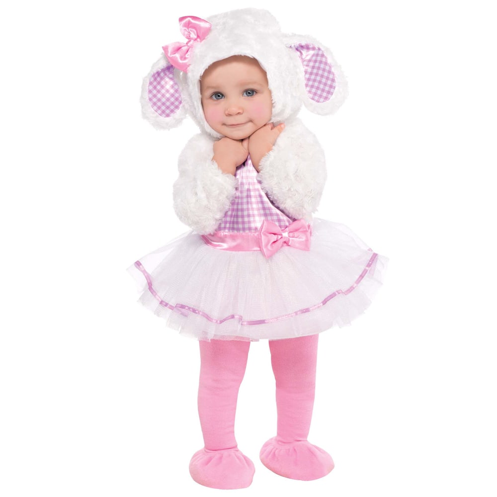 Amscan Little Lamb Infants Halloween Costume, 6-12 Months