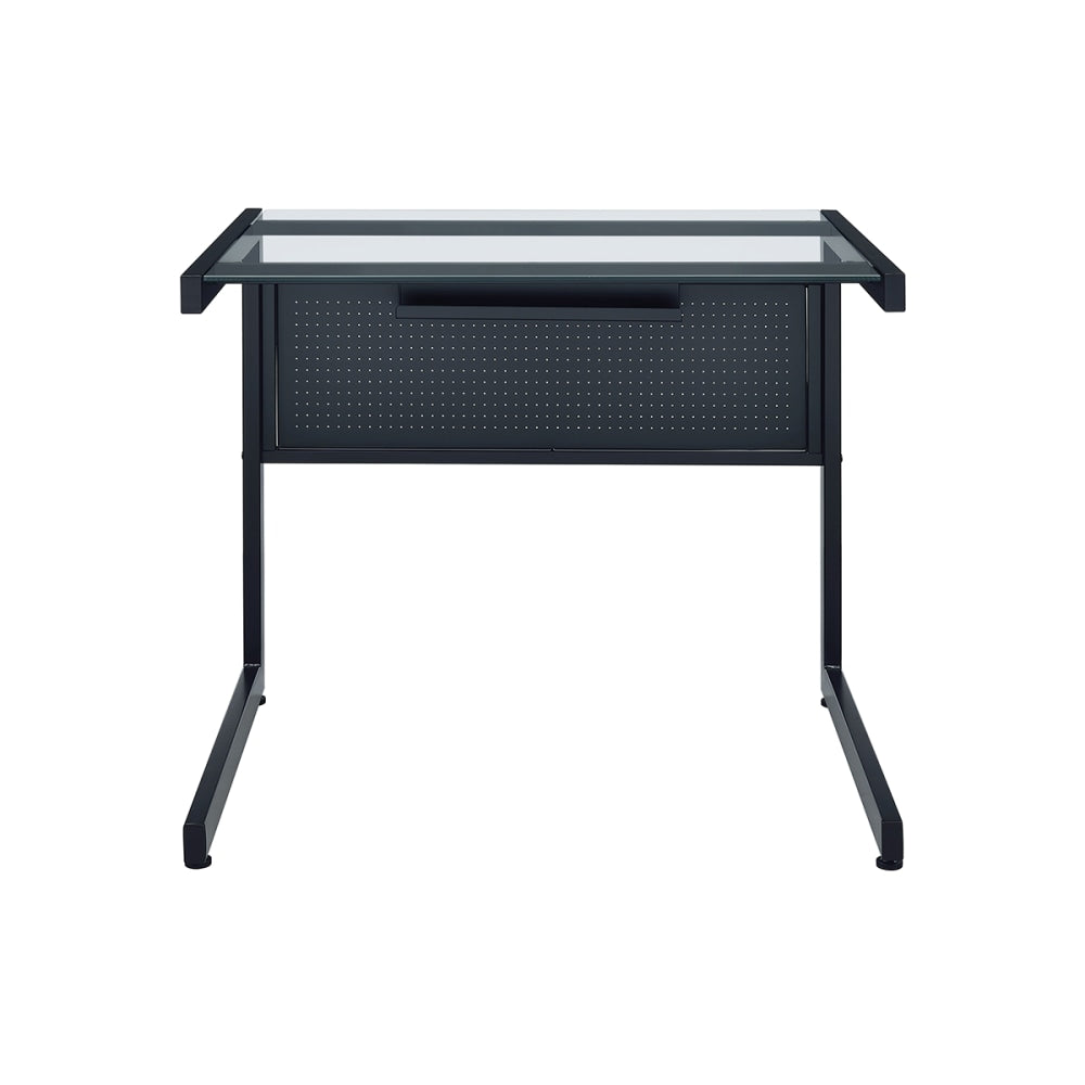 Eurostyle Caesar 34inW Writing Desk, Black