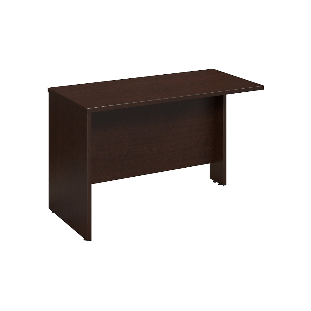 Bush Business Furniture Components Return Bridge, 42inW x 24inD, Mocha Cherry, Standard Delivery