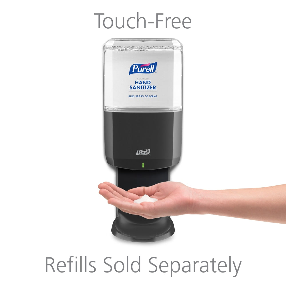 Purell ES6 Wall-Mount Touchless Hand Sanitizer Dispenser, Graphite