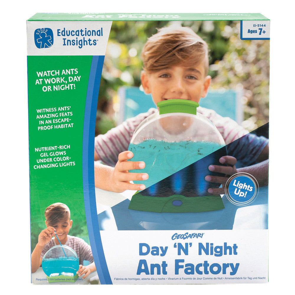 Educational Insights Geosafari Day "n Night Ant Factory