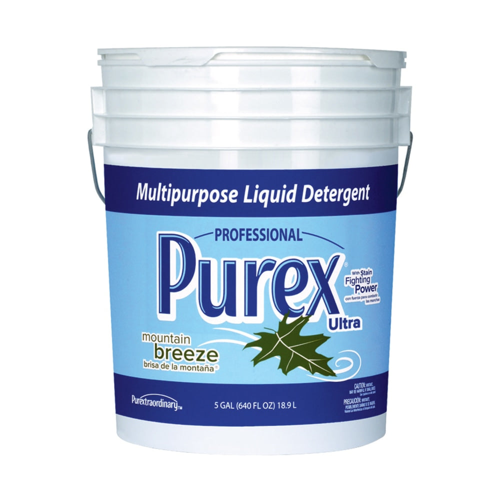 Purex Liquid Laundry Detergent, Mountain Breeze, 5 Gallon Container