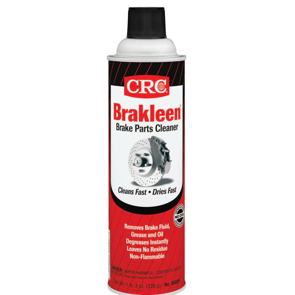 CRC Brakleen Brake Parts Cleaner, 20 Oz Can, Case Of 12