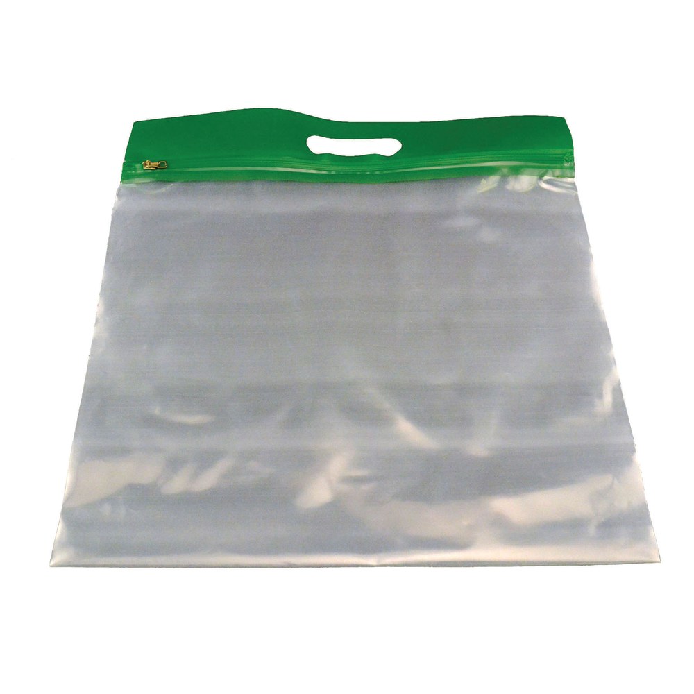 Bags of Bags ZIPAFILE Storage Bag, Green, Pack of 25