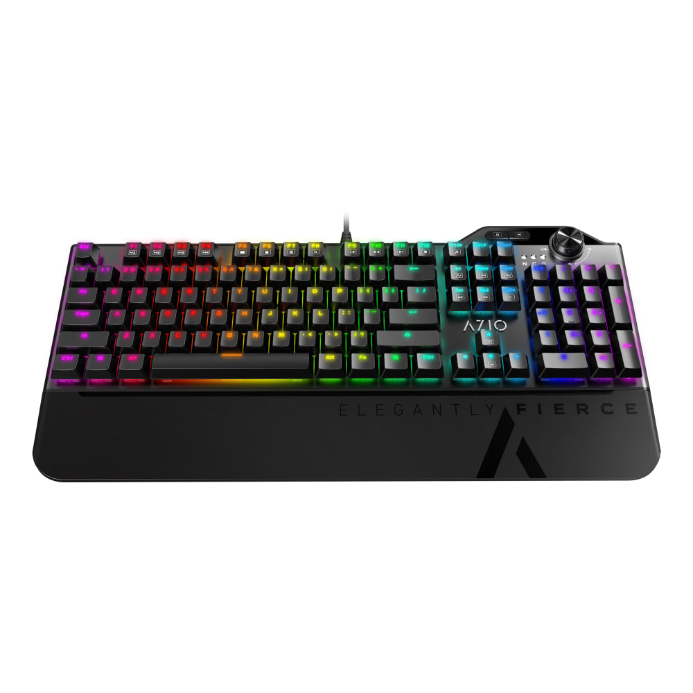 Azio MGK L80 RGB USB Keyboard, Black, MGK-L80-01