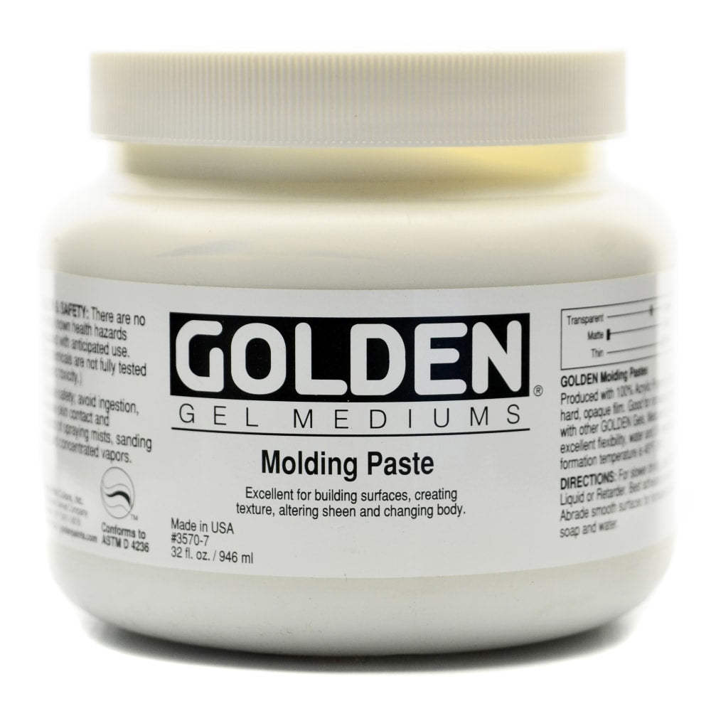 Golden Molding Paste, Standard, 32 Oz