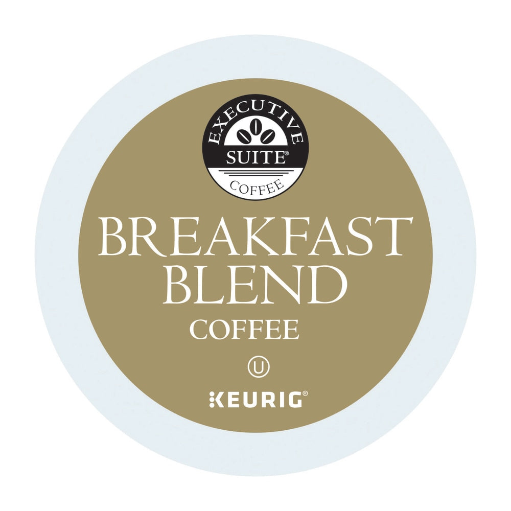 Executive Suite Coffee Single-Serve Coffee K-Cup Pods, Breakfast Blend, Carton Of 70