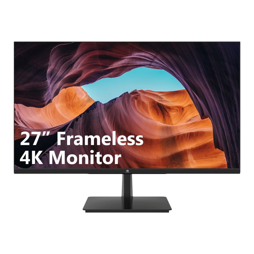 Z-edge U27I4K - LED monitor - 27in - 3840 x 2160 4K @ 60 Hz - IPS - HDR10 - 4 ms - 2xHDMI, 2xDisplayPort - speakers - black