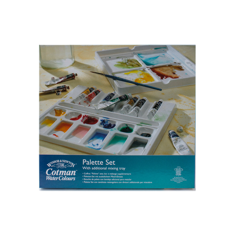 Winsor & Newton Cotman Watercolor Palette Set, 0.27 Oz, Set Of 10