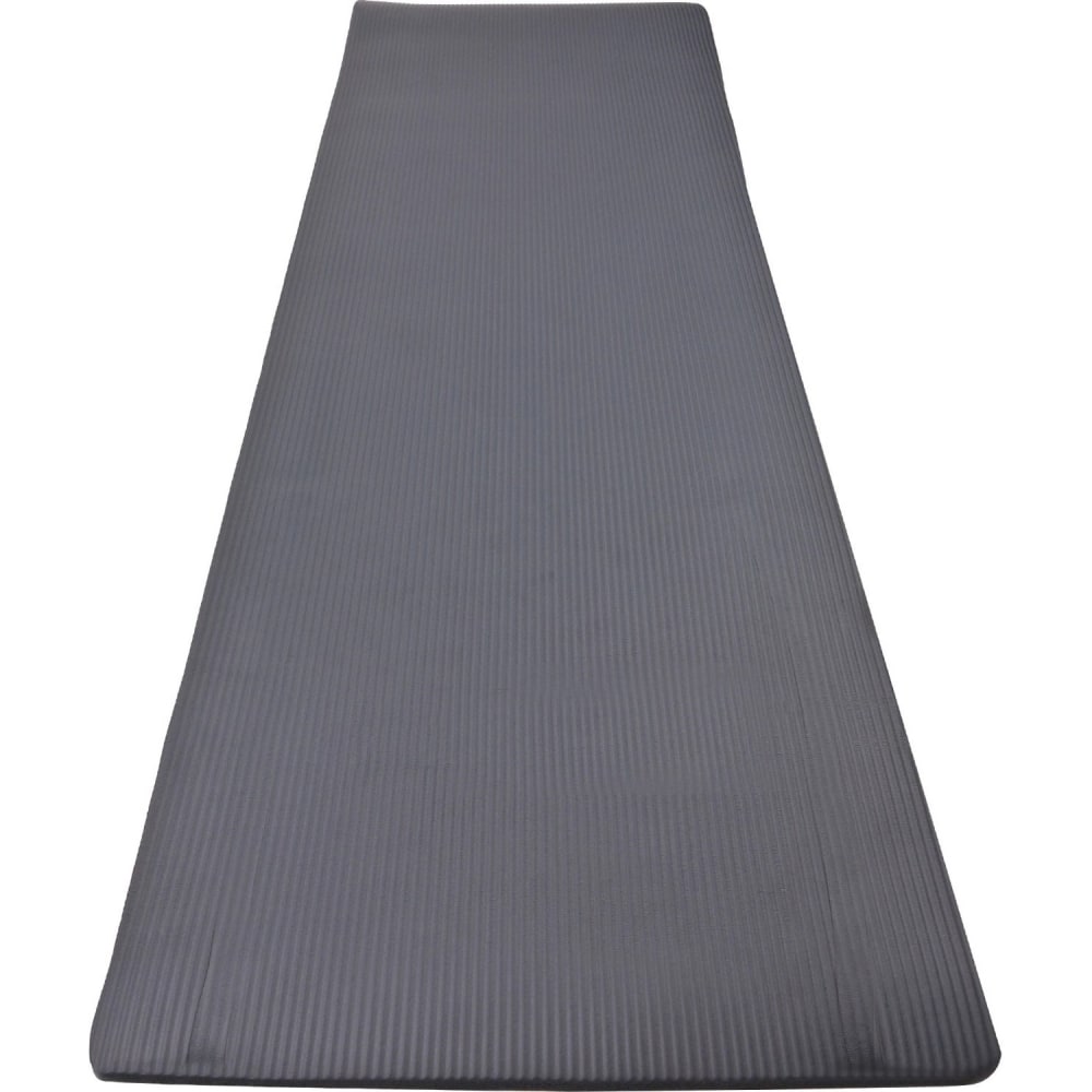 GoFit Exercise Mat - Exercise, Floor - 72in Length x 24in Width x 0.375in Thickness - Closed-cell Foam - Gray