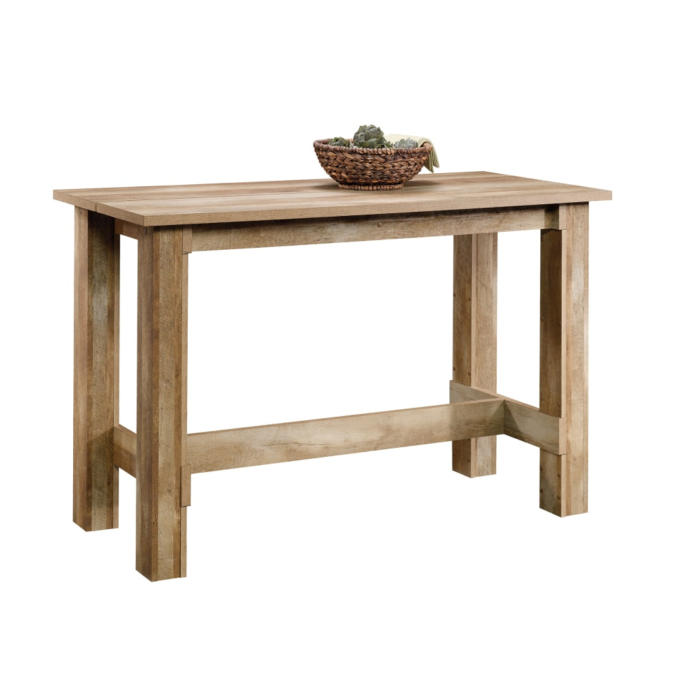 Sauder Boone Mountain Counter-Height Table, Craftsman Oak