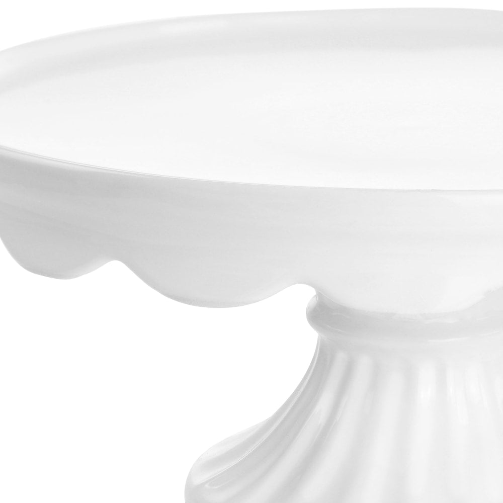 Martha Stewart Elevated Cake Stand, 12-1/4in, White