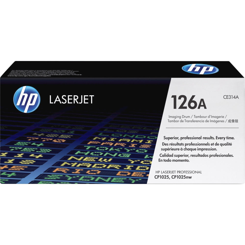 HP 126A Black LaserJet Imaging Drum, CE314A