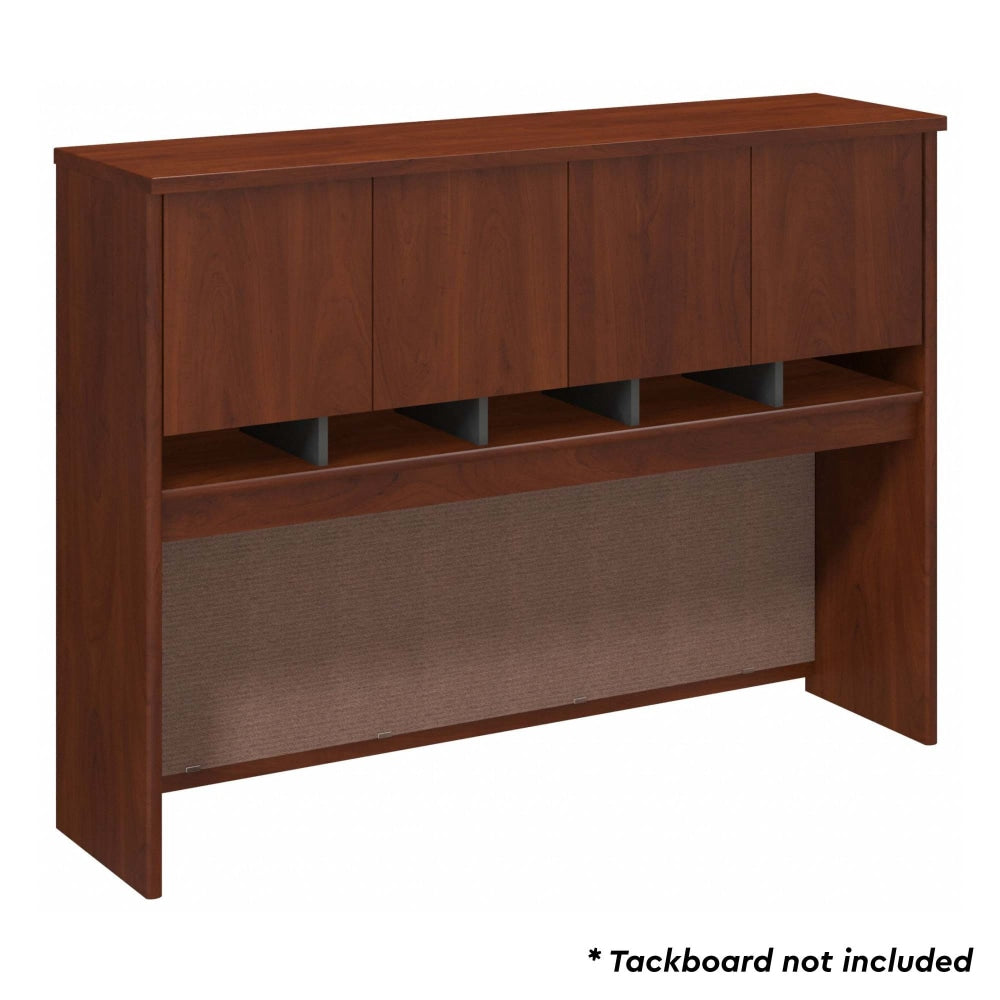 Bush Business Furniture Components Hutch 60inW, Hansen Cherry/Graphite Gray, Standard Delivery