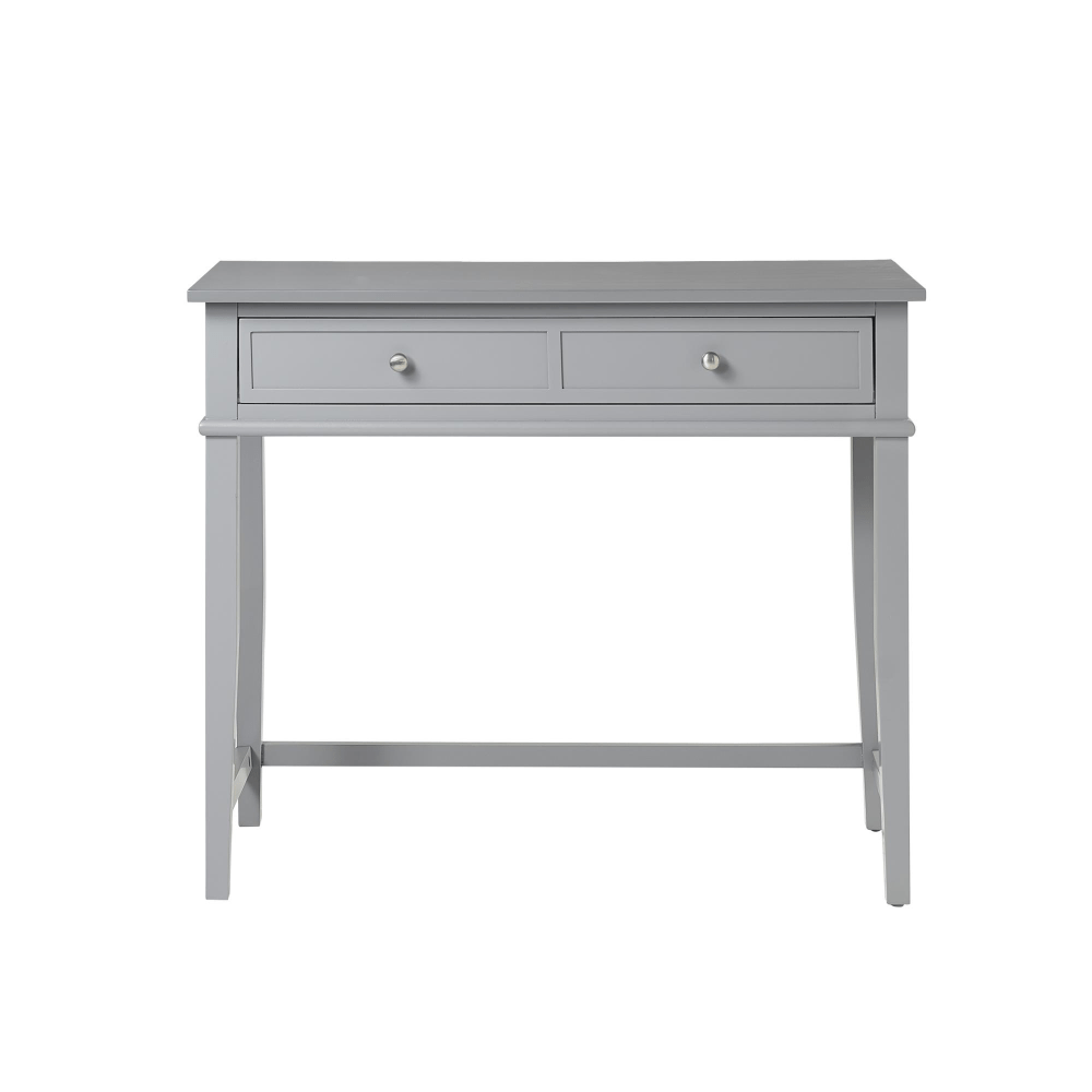 Ameriwood Home Franklin 36inW Writing Desk, Gray