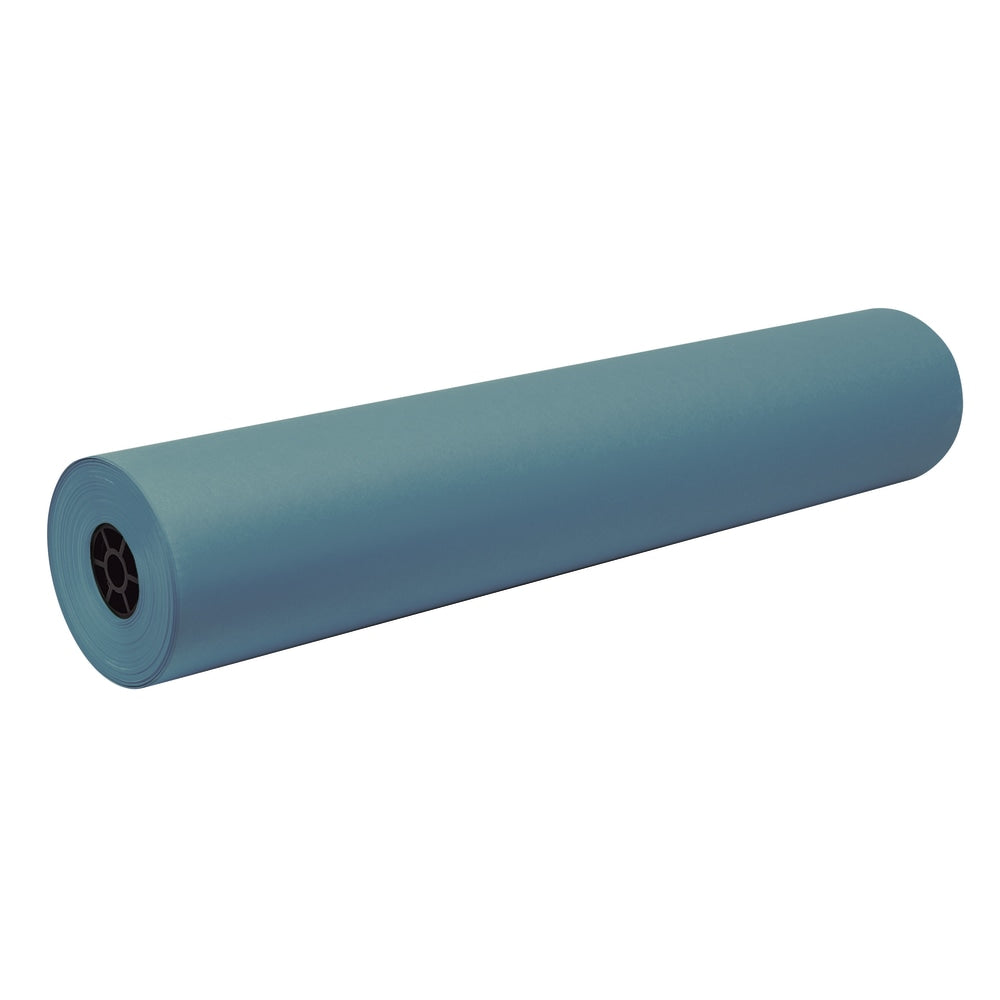 Pacon Decorol Flame-Retardant Paper Roll, 36in x 1000ft, Sky Blue