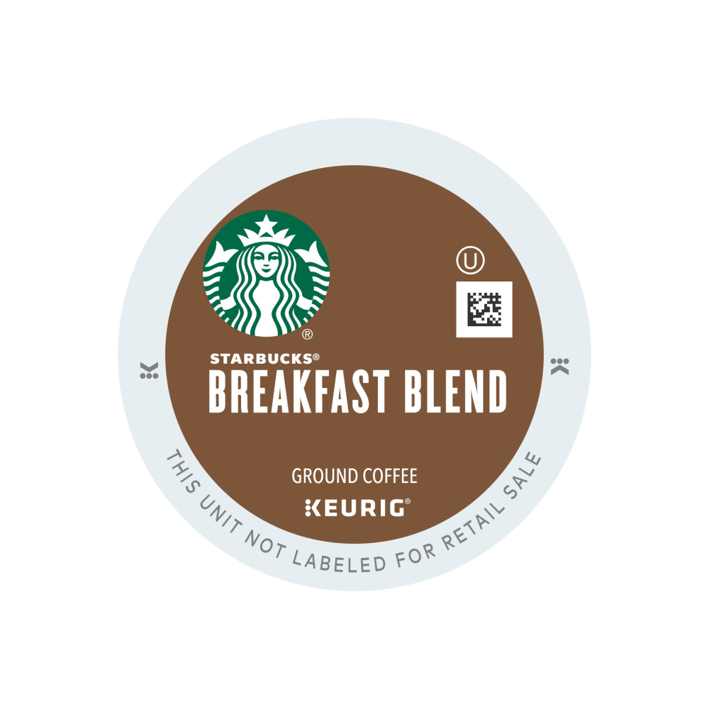 Starbucks Single-Serve Coffee K-Cup, Breakfast Blend, Carton Of 24