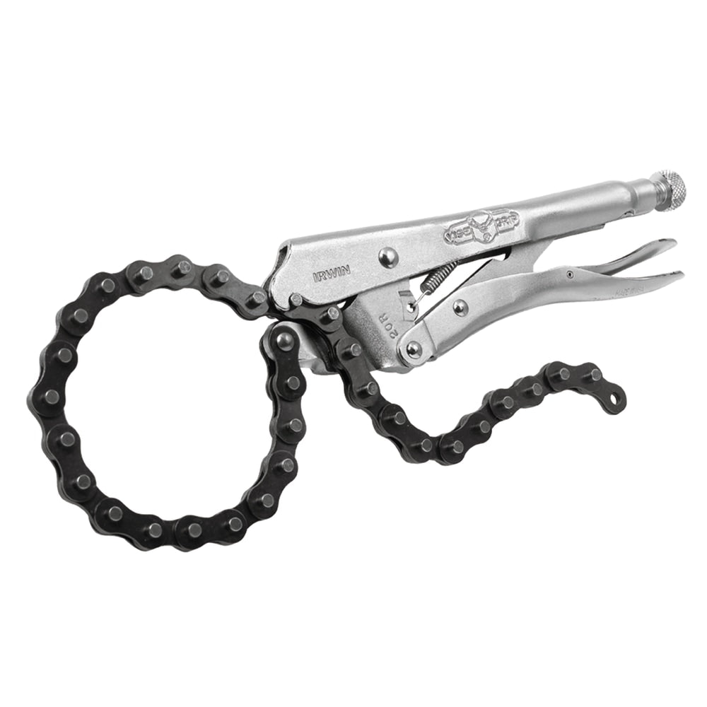 Locking Chain Clamp, 9 in L, 18 in Jaw Opening