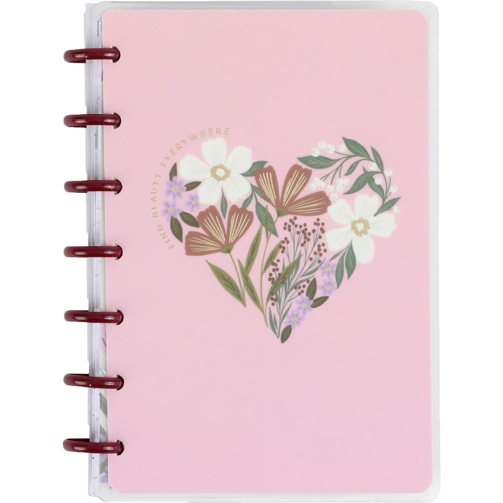 2023-2024 Happy Planner Monthly/Weekly Mini Planner, 4-3/5in x 7in, Made To Bloom, July 2023 To June 2024, PPMD12-128