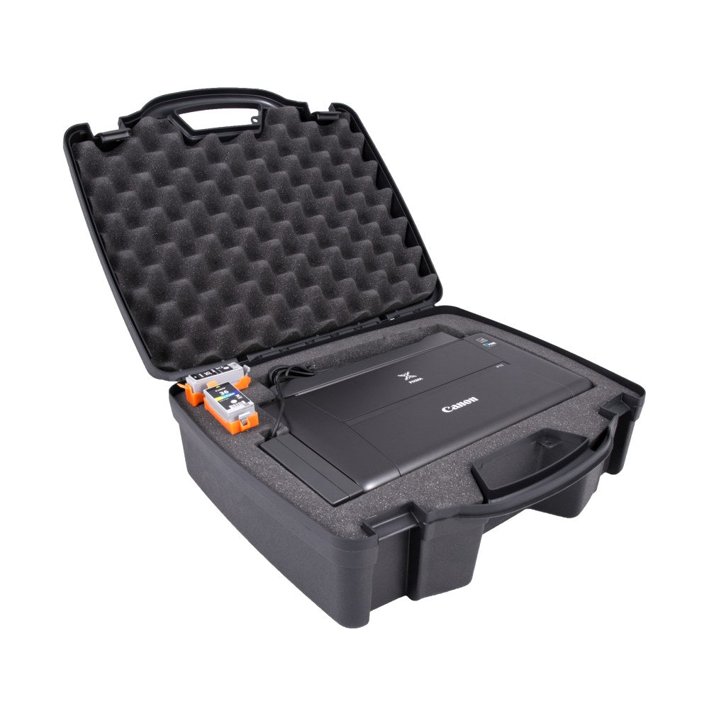 CaseMatix Canon PIXMA TR150 IP110 Wireless Portable Printer Custom Case, 6inH x 15inW x 16inD