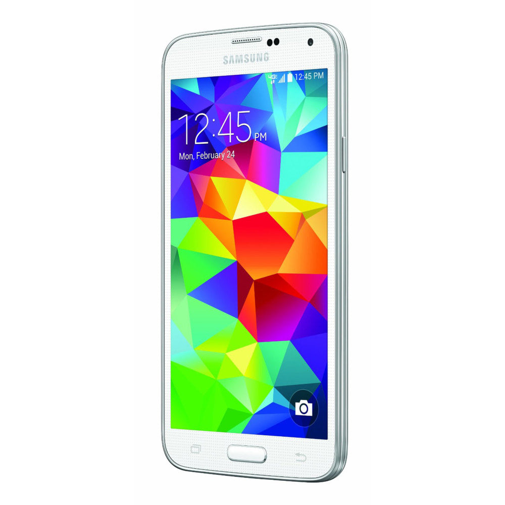 Samsung Galaxy S5 G900T Cell Phone, White, PSN101067