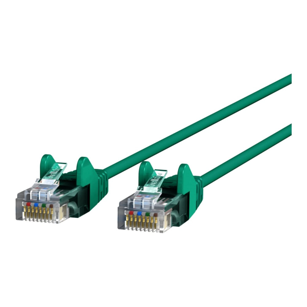 Belkin Cat.6 UTP Patch Network Cable - 1000 ft Category 6 Network Cable for Network Device - First End: 1 x RJ-45 Network - Male - Second End: 1 x RJ-45 Network - Male - Patch Cable - 28 AWG - Green