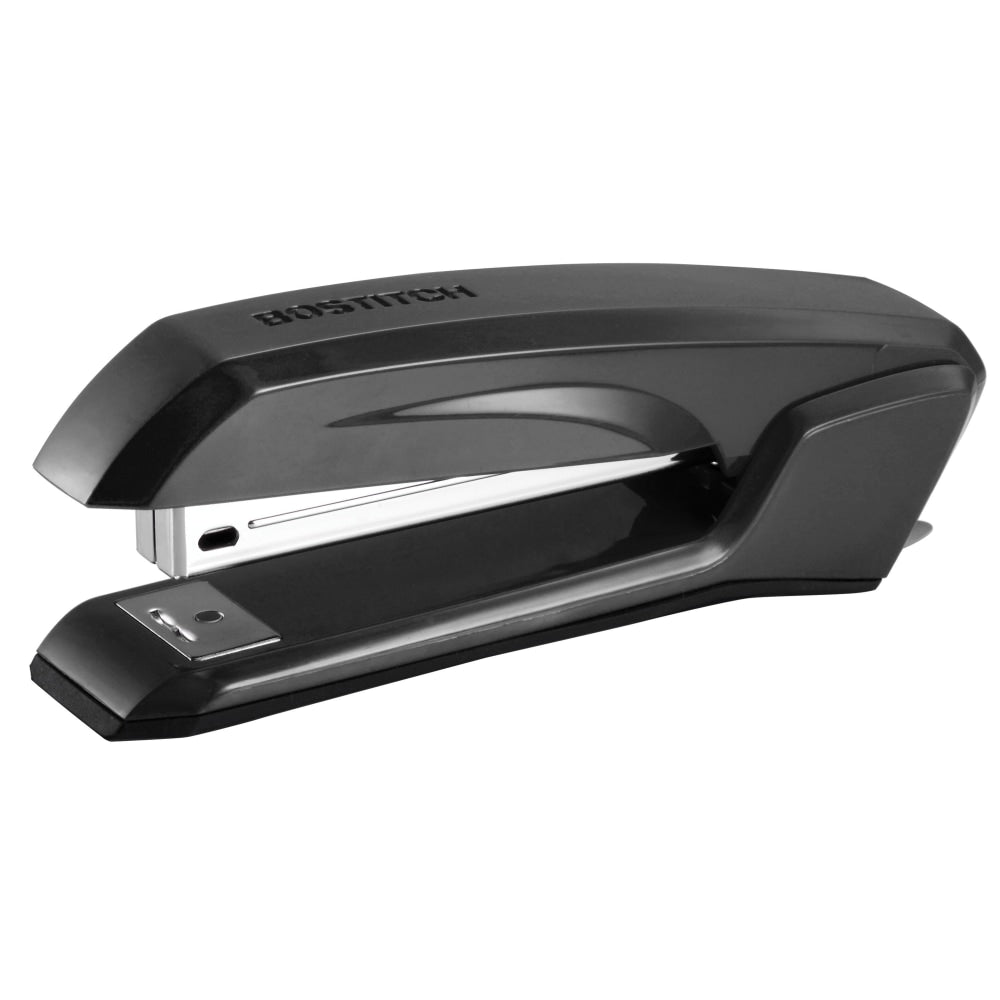 Bostitch Ascend Plastic Stapler, 20 Sheets Capacity, Black