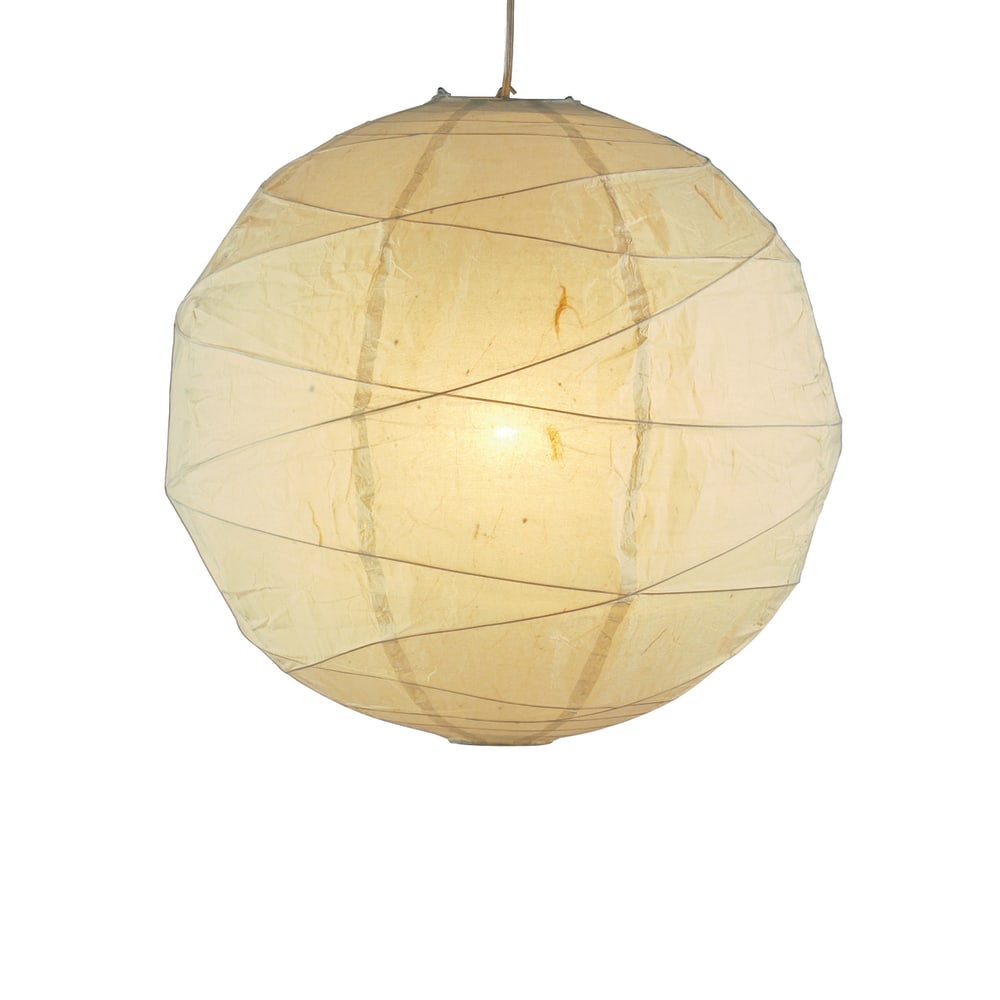 Adesso Orb Pendant Ceiling Lamp, Medium, Natural