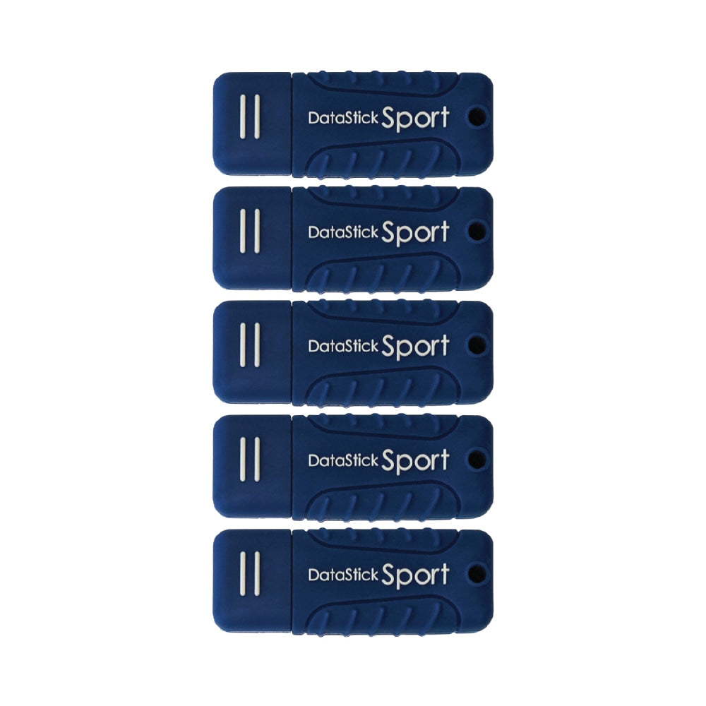 Centon DataStick Pro USB 3.0 Flash Drives, 32GB, Sport Blue, Pack Of 5 Flash Drives, S1-U3W2-32G-5B