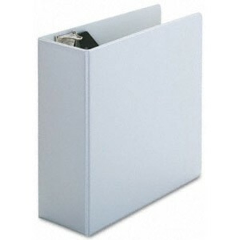 Universal Economy Vinyl View Binder, 8 1/2in x 11in, 4in Capacity, White