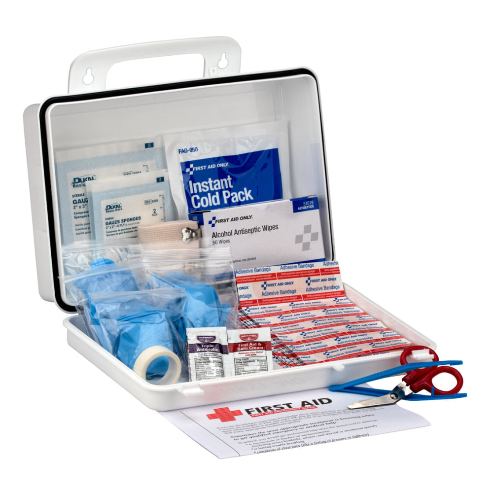 PhysiciansCare Office First Aid Kit, White, 131 Pieces