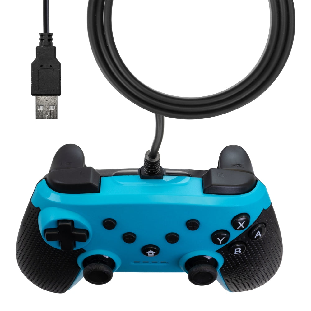 Gamefitz Wired Controller For Nintendo Switch, Blue