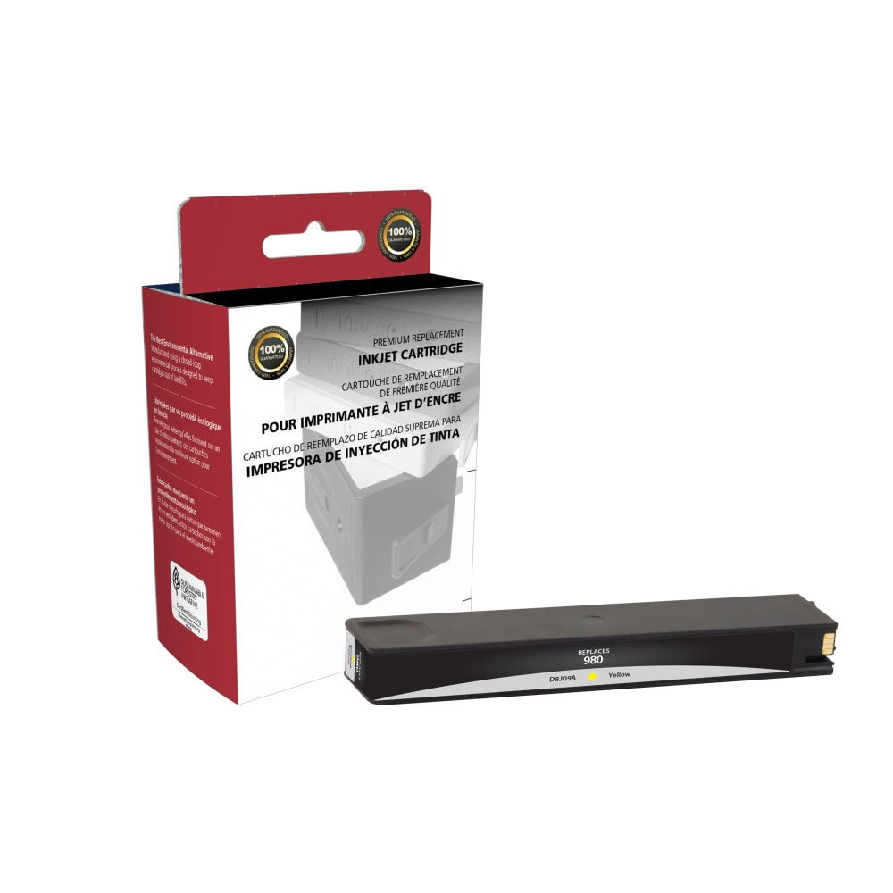 Clover Imaging Group Remanufactured Yellow Ink Cartridge Replacement For HP 980, 118060