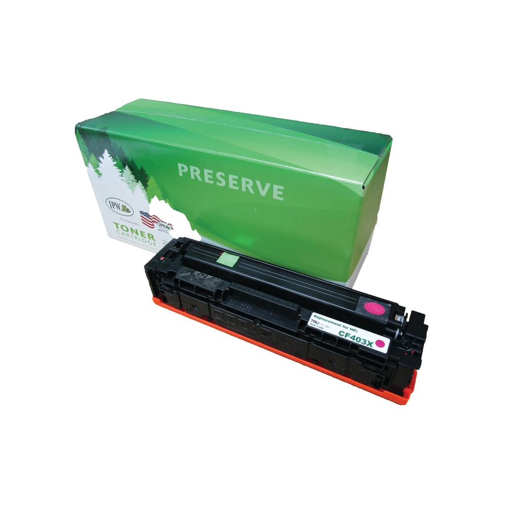 IPW Preserve Remanufactured High Yield Toner Cartridge Replacement For HP 201X, CF403X, 545-03X-ODP