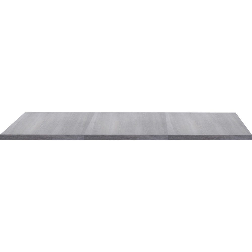 Lorell Revelance 60inW Rectangular Conference Tabletop, Weathered Charcoal