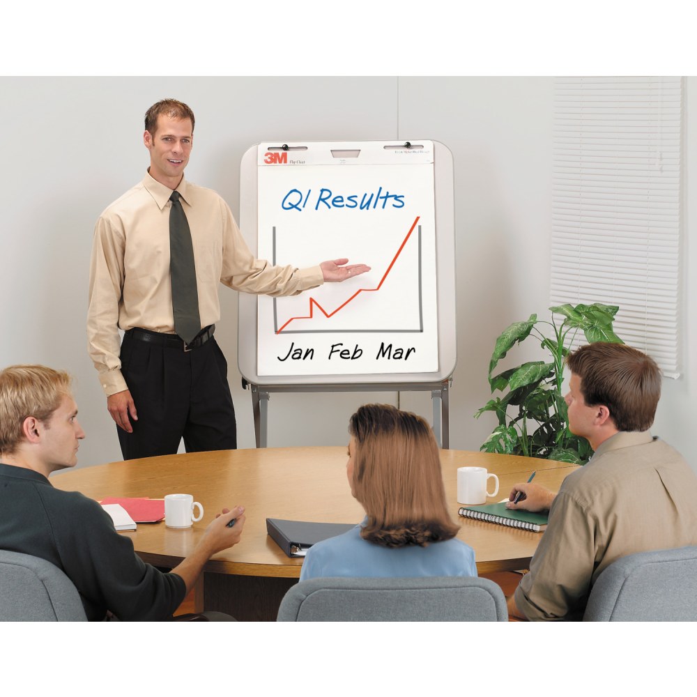 3M Flip Chart, 25in x 30in, Pad Of 40 Sheets