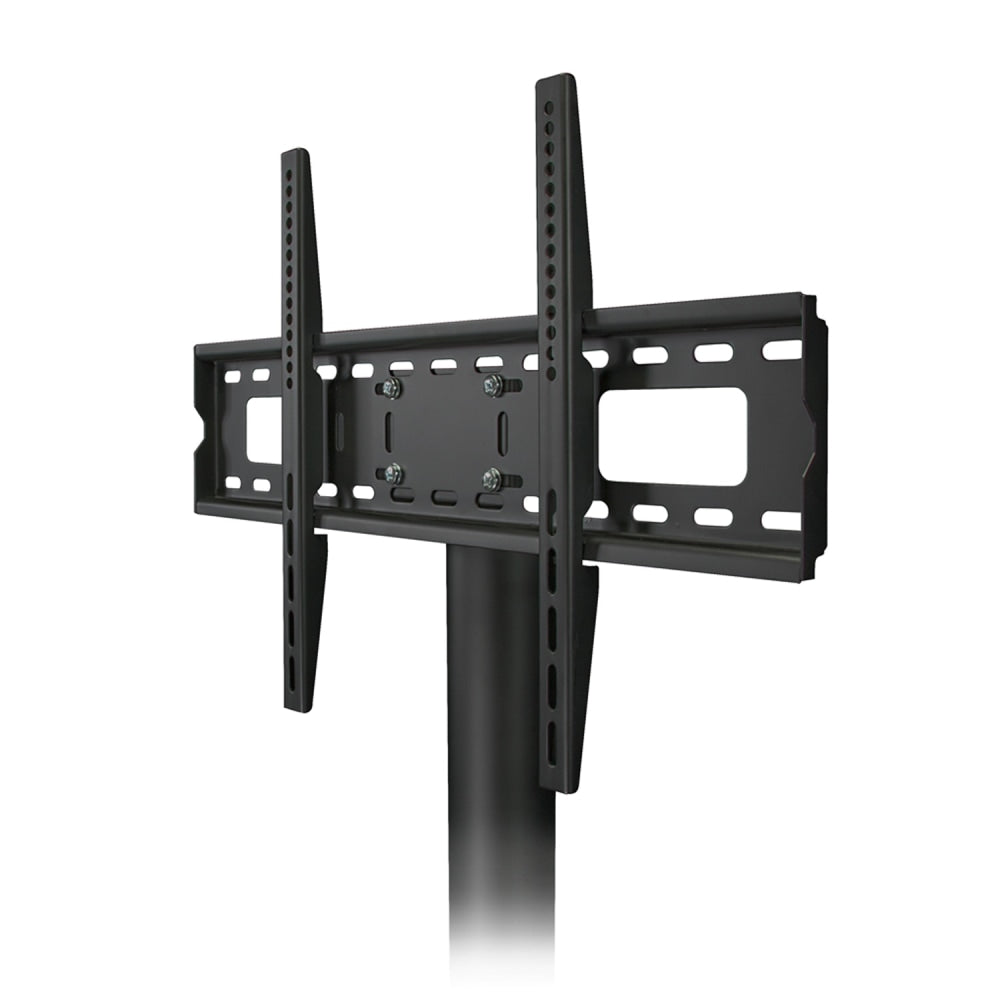 Mount-It! MI-863 TV Center Stand, 52inH x 17inW x 15-3/4inD, Black