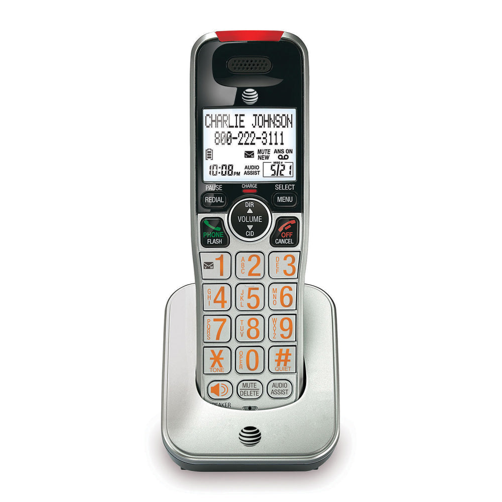 AT&T Accessory Handset With Caller ID/Call Waiting, Silver, ATTATCRL30102