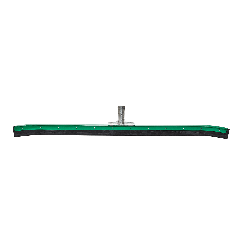 Unger AquaDozer 36in Heavy Duty Curved Floor Squeegee - 36in Rubber Blade - Heavy Duty, Durable, Sturdy - Black, Green