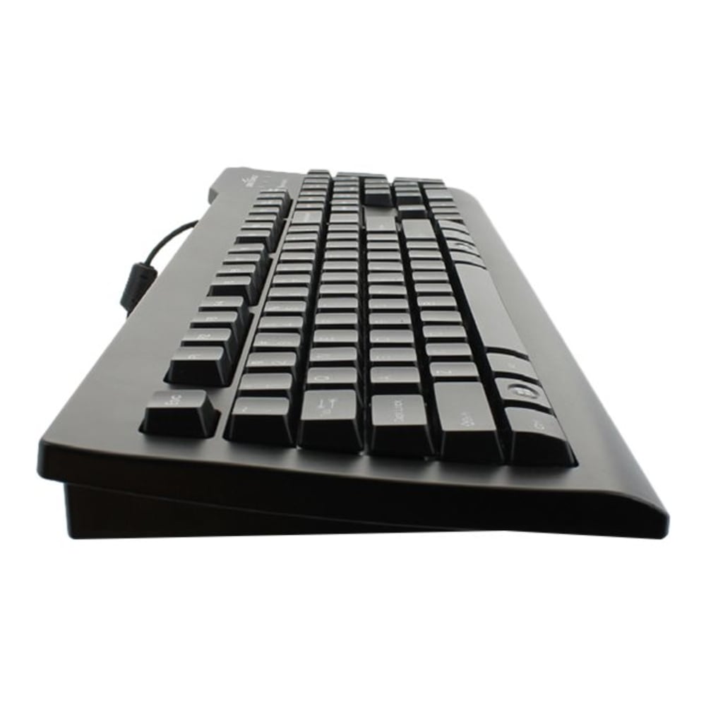 Seal Shield Silver Seal Glow Waterproof - Keyboard - backlit - USB - US - waterproof - black