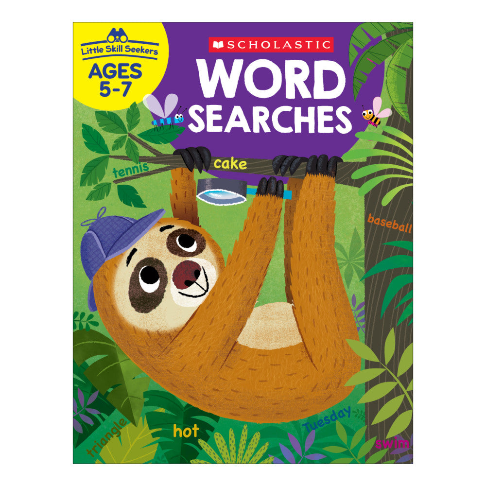 Scholastic Little Skill Seekers: Word Searches Activity Book, Pre-K To Kindergarten