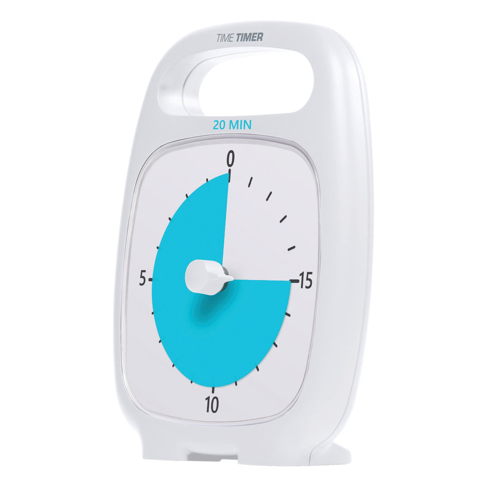 Time Timer 20 Minute Timer, White